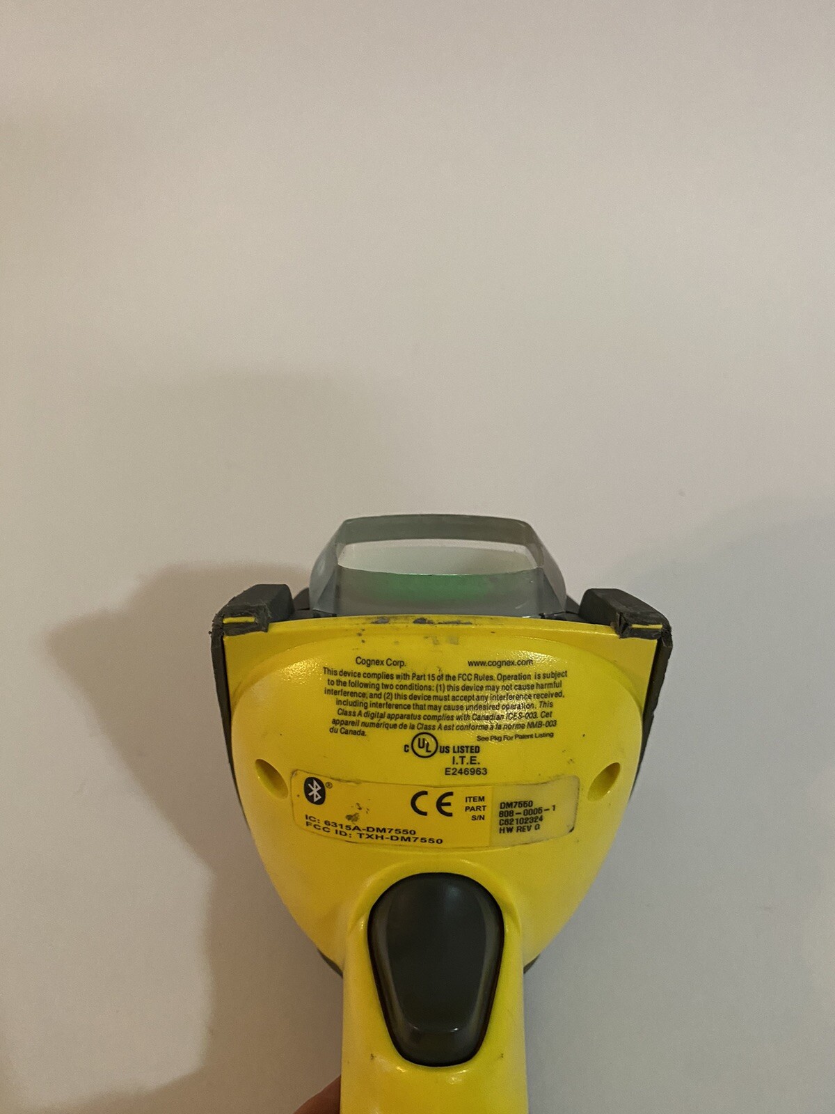 Cognex DataMan DM7550 Wireless Scanner  - No Battery - Bluetooth