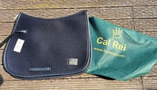 Cal Rei Breathable Jump Saddlecloth FS Black