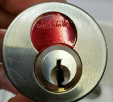 LOCKSPORT CORBIN RUSSWIN 1080 CT6 RED, GREEN OR BLUE W/ OP KEY & CONTROL KEY