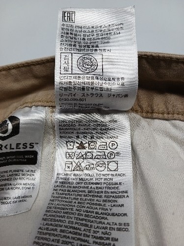 Pantaloncini cargo Levis Strauss marca due cavalli uomo 38 beige 9” cuciture interne ottime condizioni - Foto 9 di 10