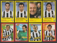 8 FIGURINE PANINI AGGIORNAMENTI 2009-10 JUVENTUS CON DEL PIERO BUFFON