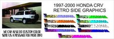 Honda Crv Car Graphics Side Honda Crv Retro Body Graphics 1st Gen Crv 1997-2000