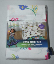 Disney Encanto Mirabel Madrigal Pattern Twin Size Sheet Set