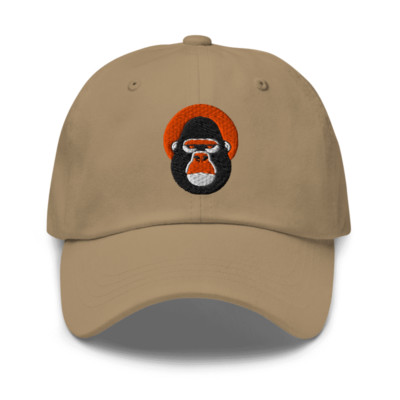 Monkey Ape Logo Inspired Adjustable Embroidered Classic Dad Hat