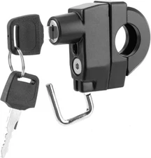 Universal Motorcycle Helmet Lock Anti-Theft Helmet Safety Lock Metal 22mm-26m...