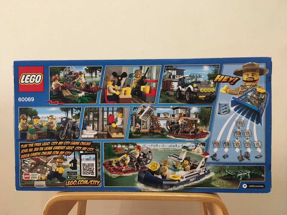 LEGO City Swamp Police Station 60069 Forest NISB NEW FACTORY SEALED BOX RETIRED - Image 2 of 4
