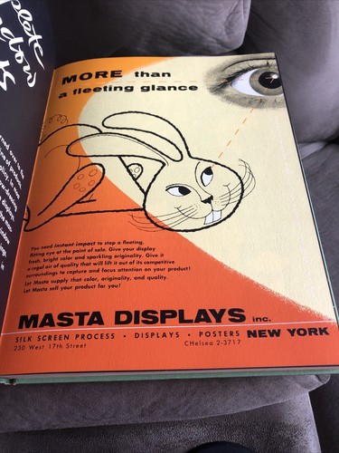 Point of Purchase Cardboard Displays Book Victor Strauss 1954 VTG Advertising - Picture 7 of 13