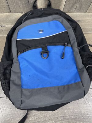 Swiss Gear Laptop Backpack Blue Airflow School Bag Laptop Tablet Zip Pockets