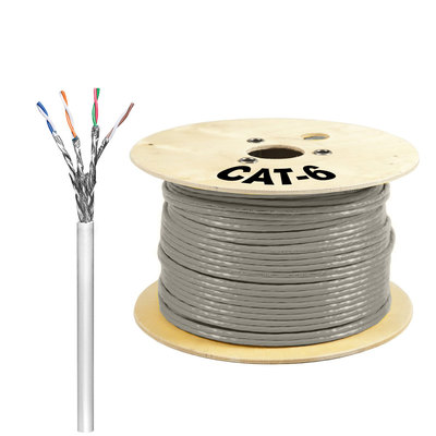 10 Meter CAT 6 Netzwerk Kabel Verlegekabel LAN Gigabit 4x2xAWG23/1 S/FTP PiMF HQ