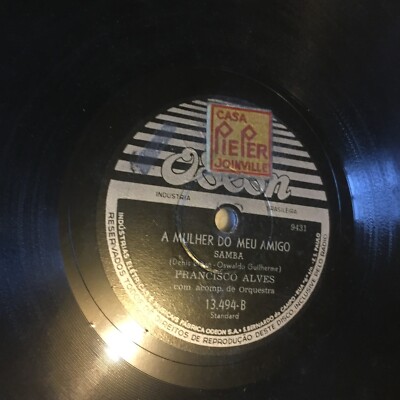 lot of 9 RECORDS box album 78 RPM Brazil samba FRANCISCO ALVES | eBay