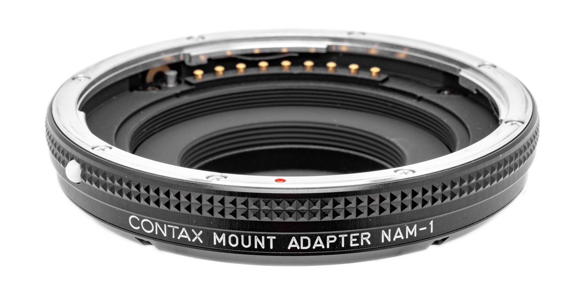 34) CONTAX NAM-1 lens mount adapter 645 to N1 NEW in box | eBay