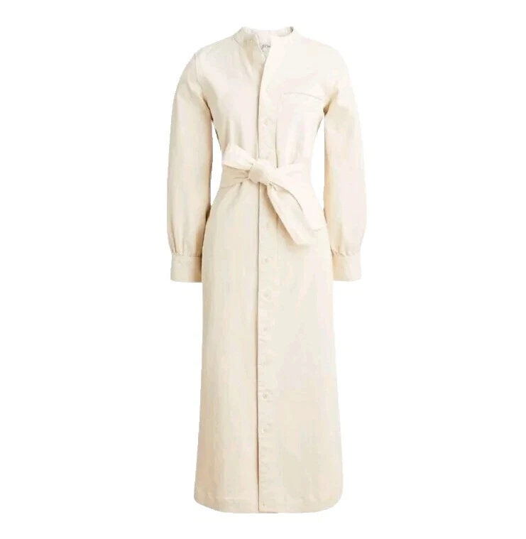 Cotton Long Sleeve Casual Shirt Dresses