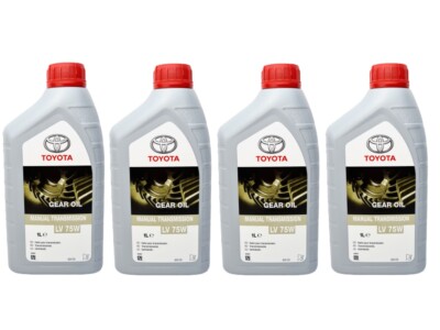 Genuine Toyota Manual Transmission Gear Oil LV-75W MT Oem Part