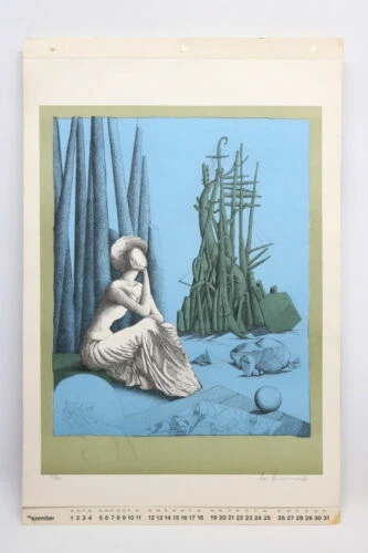 Signierte Kunstdrucke im Surrealismus