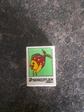 VTG Staedtler Germany Fish Collectible Eraser FREE COMBINED SHIPPING