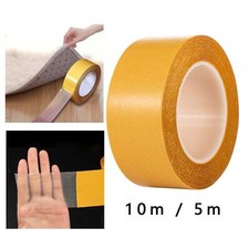 Strong Wall Double Sided Tape Removable for Posters Office Sofa Cushions