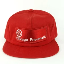 VTG 80s Swingster Chicago RedTrucker Hat USA Made Foam Snapback Retro Cap