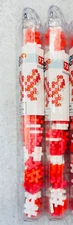 Lot of 2 (72/tube) Hashtag Building Blocks Teaching Supply Manipulative Red Pink