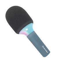 Kidymic Bleu – Micro Karaoké Enfant Bluetooth avec Effets Sonores et Lumineux...