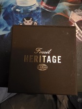 Fossil Heritage Stainless Steel Green Dial Automatic ME3224 Watch