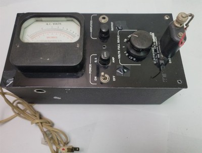 Daven Voltmeter Type No. 170 - Vintage , 1-10 AC Volts , 0-20 Decibels