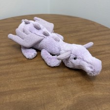 Jellycat LITTLE Lavender Dragon 12  Small Purple Retired Sparkly New London