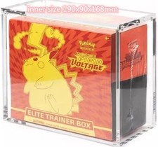 Teca/Case Magnetica x ETB ,Set Allenatore Fuoriclasse Pokemon Case Plexiglass 