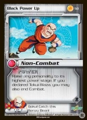 Black Power Up - Androids Saga (Limited) - Dragon Ball Z CCG (Score 2000)