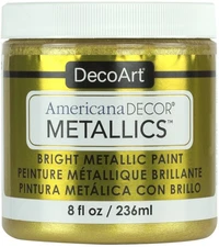 Deco Art ADMTL-04 Americana Decor Metallics 8oz-24k Gold (3Pk)