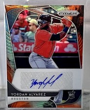 2020 Panini Prizm Yordan Alvarez Cosmic Haze Rookie RC Auto /25 Astros MINT