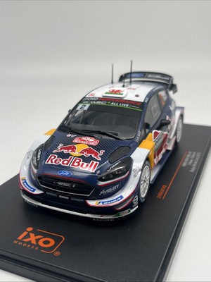 Ford Fiesta WRC Rallye Rally Monte Carlo 2018 Elfyn Evans 1:24 IXO Red Bull
