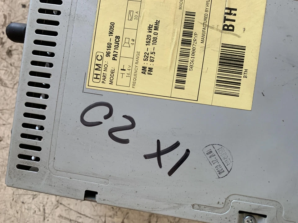 AUTORADIO PER HYUNDAI iX20 Serie 96160-1k050 (10>19) - Immagine 4 di 4