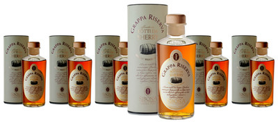 6 x Sibona Grappa Riserva Botti da Sherry