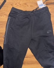 Nike Sportswear Tech Fleece Men's Washed Joggers Pants - Black - M - CZ9918-010