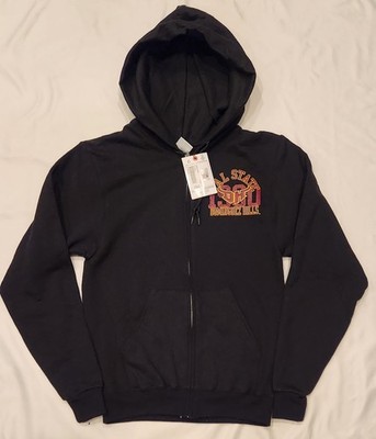 Champion Cal State Dominguez Hills Adult XS Full-Zip Black Hoodie