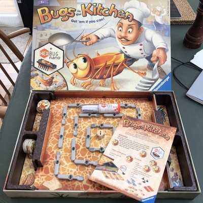 Ravensberger Käfer in der Küche Brettspiel Catch the Hex Bug Nano