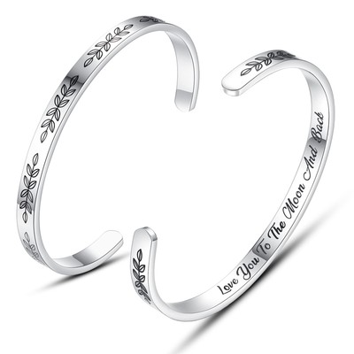 Easter Basket Stuffers for Kids Teens Girls Bracelets for Women I Love You to th