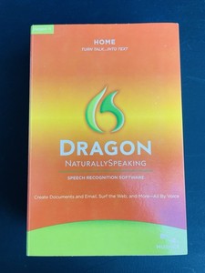 Nuance Dragon NaturallySpeaking Dictation Software Version 11 Home for Windows
