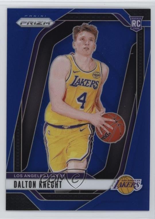 2024-25 Panini Prizm Blue Prizm 74/199 Dalton Knecht #238 Rookie RC