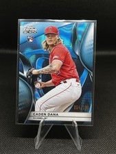 2025 Topps Chrome Black Caden Dana Blue Numbered /150 RC Rookie Angels