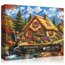 1000 Piece Autumn Jigsaw Puzzle Adults 1000 Pc Fall 28x20 In Landscape