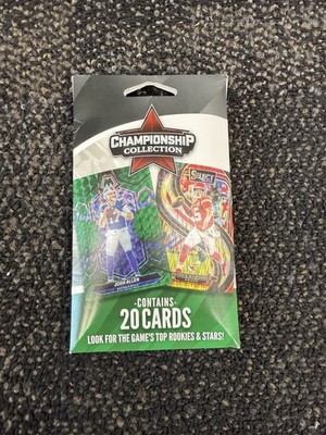  2025 NFL limited edition sealed championship collection hanger 20 NFL cards  