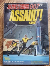 Victory Games James Bond 007 ASSAULT RPG 1986 Unpunched #35017 Sealed