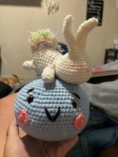 Crochet Bunny On The Moon