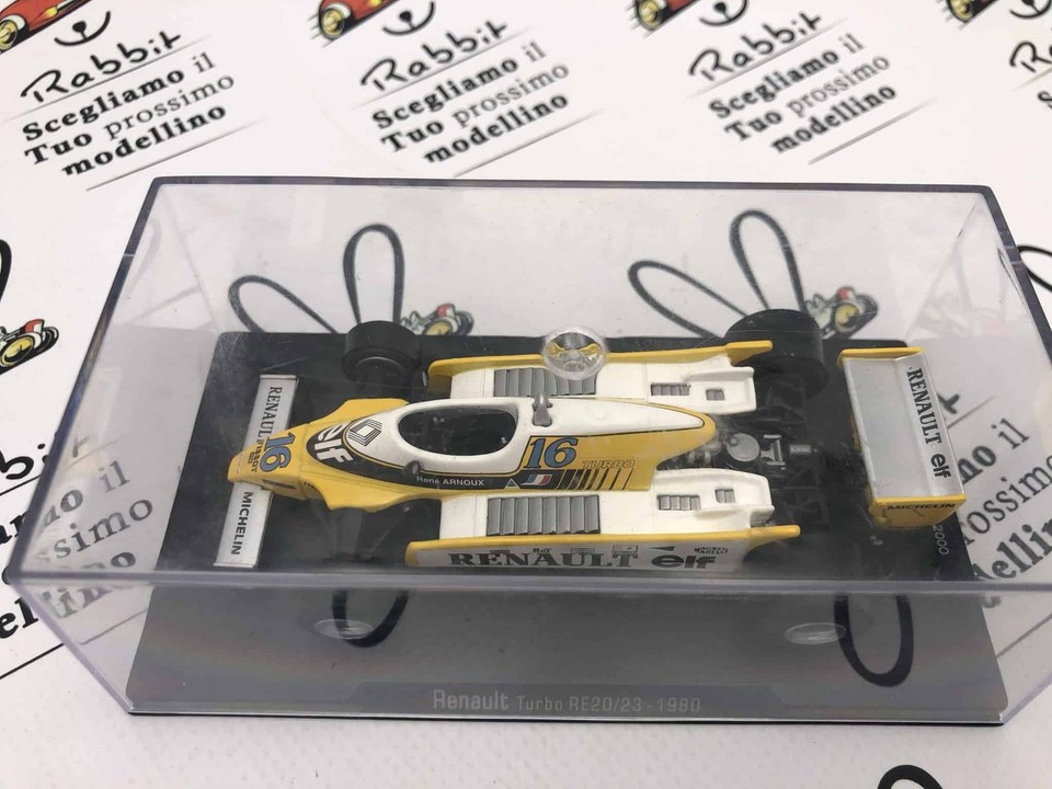 F1 Renault Turbo RE20/23 – 1980 – Échelle 1:43 – Miniature De Collection