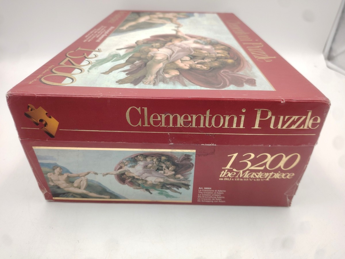 New Inside, Clementoni, The Creation Of Adam, Michelangelo, 13200