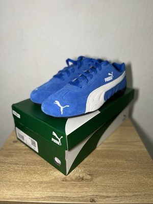 PUMA Speedcat OG Sneaker blau weiß Wildleder EU 42,5 US 8,5 Neu mit Karton