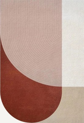 NZ Wool Hand Tufted Modern Rughand-tufted Modern Carpet Rug, Handarbeit
