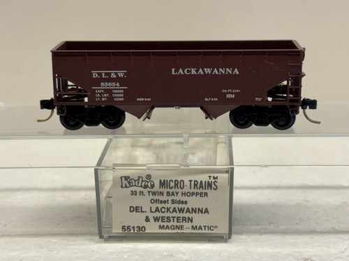 Tolva Kadee Micro Trains MTL 55130 Lackawanna DL&W 83654 escala N | Zustand: New