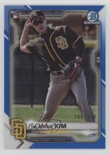 2021 Bowman Chrome Blue Refractor 140/150 Ha-Seong Kim #97 0nr3